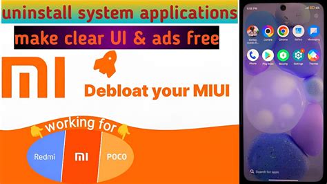 how to uninstall xiaomi bloatware.